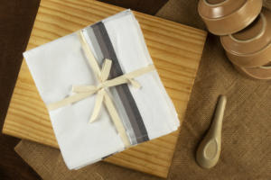 Toalla de cocina tejida con hueso de arenque de algodón 100%, característica de secado rápido - Product Image 4