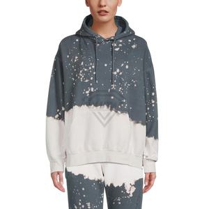 Sudadera con capucha multicolor para mujer, lavado ácido, de secado rápido, la mejor oferta en línea, anti-pilling, transpirable. - Product Image 1