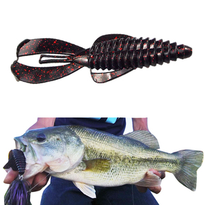 ESFISHING soft fishing bait Rage Bug Craw100mm 8.2g 6pcs saltwater lures worm soft plastic lure