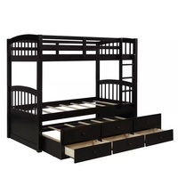 Vente flash-Lits superposés en bois massif de qualité supérieure pour ensembles de meubles de chambre à coucher