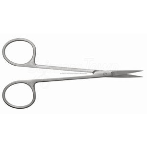 Ciseaux de précision en acier inoxydable de haute qualité, 4,5 pouces, courbés/droits, tranchants, délicats, pour dissection, certifiés CE ISO, OEM - Product Image 4