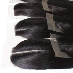 Cierre 2x6 cabello Remy de lujo de alta calidad Kimk de encaje humano vietnamita crudo varios incluyendo onda profunda suelta rizo onda Natural - Product Image 1