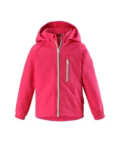 แจ็กเก็ตออกกำลังกายผ้านิ่มกันลมของผู้หญิงชุดกีฬาสะท้อนแสงสีชมพูพร้อมซิปปิดสำหรับฤดูใบไม้ผลิ - Product Image 1