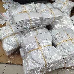 Gorro de Oración Musulmán de Malla Tejida a Mano Personalizable, Kufi Kopiah, Hecho 100% de Algodón Premium, Ajustable - Product Image 2