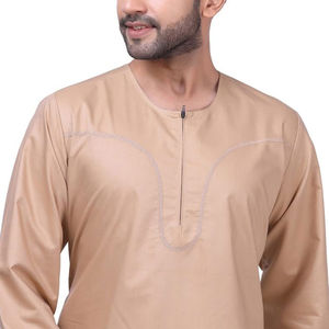 ชุดคลุมผู้ชาย โธบ จุบบะห์ แฟชั่น คาฟตัน ชุดอิสลามสำหรับใส่ในบ้าน บริการ OEM ขั้นต่ำในการสั่งซื้อน้อย ดีไซน์บุรก้า จุบบะห์ ล่าสุดที่ดีที่สุด - Product Image 5