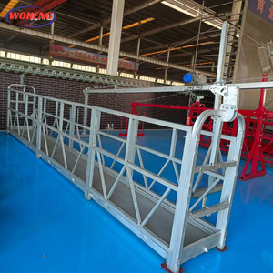 Plataforma Suspendida, Andamio de Trabajo de Acero Tipo Zlp630, Canasta Colgante Modular para Mantenimiento de Fachadas y Construcción de Edificios - Product Image 2