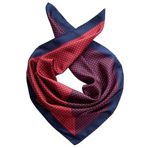 Foulard bandana carré fait main en coton et soie biologique, imprimé, design et couleur personnalisés, tendance, pour femme, autres foulards et châles - Product Image 1