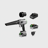 Souffleuse à neige sans fil 48 V DC, outil portable électrique pour le déneigement, souffleuse à neige portative avec batterie, souffleuse à feuilles