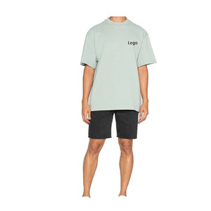 T-shirt surdimensionné pour hommes fabricant professionnel imprimé poids lourd 280 260 GSM 100% coton T-shirt à épaules tombantes pour hommes - Product Image 4