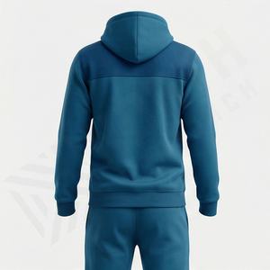 Chándales Personalizados con Logotipo para Hombre, Conjuntos Deportivos para Gimnasio, Entrenamiento, Chándal para Correr, Conjunto de Dos Piezas con Sudadera con Capucha, Ropa Deportiva para Gimnasio y Fitness - Product Image 2