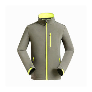 Chaqueta de conchas suaves personalizada para hombre, ropa deportiva al aire libre para correr, impermeable, con cremallera, para invierno, OEM, venta al por mayor - Product Image 1