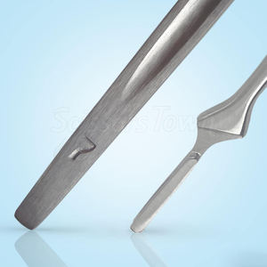 ที่จับมีดผ่าตัดแบบสแตนเลสสำหรับแพทย์นักศึกษาแพทย์และคลินิกมืออาชีพ - Product Image 6