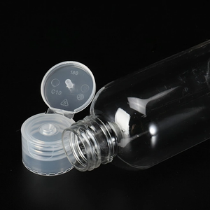 Bouteille PET transparente de 100ml pour sérum tonique rechargeable et fabriquée au Vietnam pour l'emballage cosmétique de lotion sérum tonique - Product Image 2