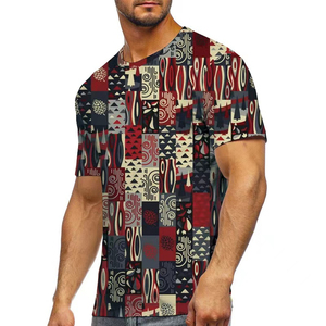 T-shirt à sublimation respirant à séchage rapide, coupe classique, manches courtes, design personnalisé, logo accepté, t-shirt à sublimation pour homme - Product Image 5