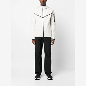 AAFZA SOCCER 2025 Nouveau style Sweat à capuche oversize pour homme Confortable Doux 100% coton Solide Hiver Séchage rapide Respirant - Product Image 2