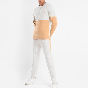 Men's Slim Fit Plus Size Casual Two-Piece Jogging Wear Tracksuit Set Lightweight Breathable Winter Outdoor Training <b>Apparel</b> New - Product Image 2