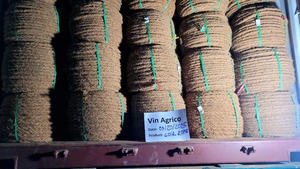 Eco-Friendly Handmade Recycled Coir Rope for Agriculture Horticulture Forestry Fishery Flame Retardant <b>Fiber</b> Product - Product Image 2