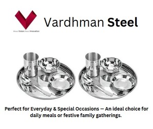 Venta de salida de fábrica Precio barato Juego de vajilla de corte láser de acero inoxidable de 10 piezas Incluye platos redondos para cena Platos Cubiertos - Product Image 2