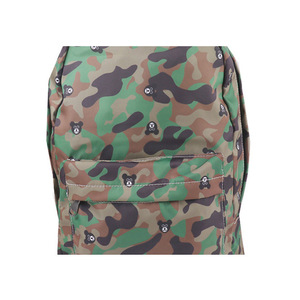 Nueva Mochila Escolar de Lona de Algodón con Estampado de Camuflaje, Gran Capacidad, Cierre de Cremallera, Venta al Por Mayor - Product Image 5