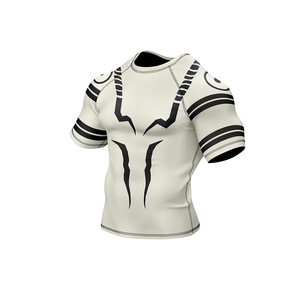 Rashguard à manches courtes de qualité supérieure pour hommes Rashguards élégants en spandex et polyester Rashguards à vendre - Product Image 6