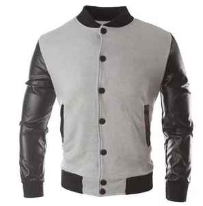 Veste d'hiver en laine sur mesure de haute qualité pour homme, style universitaire, style streetwear - Product Image 1