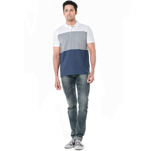 Trendy Mens Polo T <b>Shirt</b> 210 GSM 100% Cotton Lightweight Breathable Modern Casual Style OEM Private Label Factory Supplier - Product Image 6