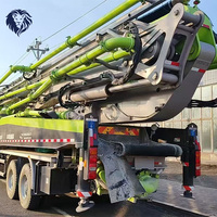 Camion pompe à béton diesel d'occasion pour la construction de grande hauteur – Solution de coulage vertical fiable, productivité 180 m³/h, portée 73 m