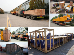 CE Approved Rail Mounted Mobile 10 Ton Single Girder Gantry <b>Crane</b> with Electric Hoist for Warehouse - Product Image 5