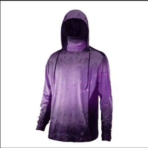 Sudadera con Capucha de Manga Larga para Hombre, Color Degradado, UPF 50, Anti-UV, para Pesca, Deportes al Aire Libre, Camiseta con Estampado por Sublimación, Poliéster - Product Image 6