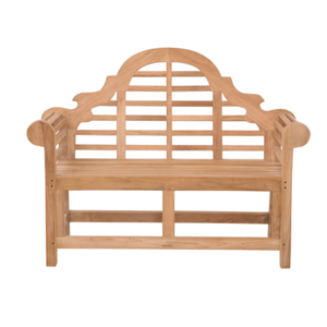 Banco de teca Wembley de 120cm, Banco de madera moderno de estilo único, bancos de Patio al aire libre para muebles de hoteles y villas - Product Image 5