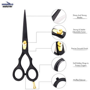 กรรไกรซอยผมสแตนเลสสำหรับช่างตัดผมมืออาชีพ เป็นมิตรกับสิ่งแวดล้อม - Product Image 1