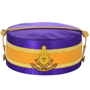MASONIC Royal Arch RAM PHP Hiver Bonnet en Laine Taille 60 Broderie Personnalisée Couronne Noire Adultes Casquette Motif Imprimé 100% Laine Matériel - Product Image 5