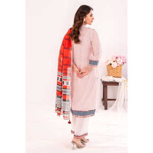 Conjunto de Traje de 3 Piezas Estampado para Mujer con Dupatta CLP-52230 - Product Image 5