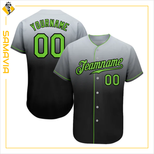 Camiseta de Béisbol SAMAVIA USA para Atletas, Personalizable, Diseño de Precisión, Rendimiento Profesional, Transpirable, Secado Rápido, 100% Poliéster - Product Image 1