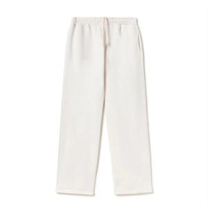 OEM personalizado 100% pantalones de chándal holgados de algodón para los hombres de pierna ancha con bordado recto Casual estilo de patrón apilado - Product Image 3