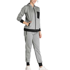 <b>Women's</b> Plus Size Breathable Multi-Pocket Zipper Hoodie Long Sleeve Tracksuit Adjustable Waistband Wholesale Price Winter Use - Product Image 6