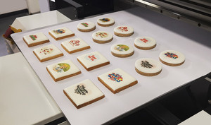 Impresora de Alimentos A4 A2, Impresión Directa en Galletas de Azúcar, Bizcochos/Macarrones/Fondant de Frijoles M, Tinta Comestible de Grado Alimenticio, Impresora de Alimentos de Inyección de Tinta - Product Image 3