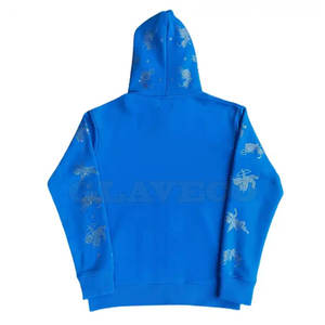 Sweats à capuche en coton mélangé de qualité supérieure avec fermeture éclair complète Design personnalisé avec col à capuche Style décontracté pour l'hiver-Prix de gros - Product Image 2