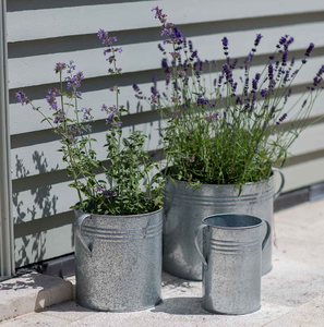 Jardinière en métal galvanisé orné de relief avec des motifs complexes, parfaits pour les patios, disponibles à un prix de gros. - Product Image 5