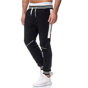 Men's Casual Corduroy Sweat <b>Trouser</b> with <b>High</b> <b>Elastic</b> <b>Waist</b> Stretchable and Breathable Featuring Two Side Pockets - Product Image 3