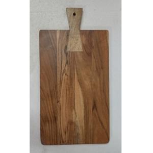 Cutting Board Handmade Rectangle Shaped Wooden with Natural <b>Rope</b> Hanging Option Customised for Home Hotel Restaurant - Product Image 2