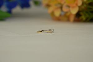 Anillo de diamante cultivado en laboratorio Premium 0,87 quilates corte redondo VS1 claridad IGI SGL certificado Oro rosa oro plata proveedor al por mayor - Product Image 3