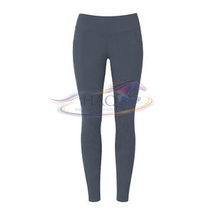 Leggings Ecuestres de Alto Rendimiento con Asiento Completo de Silicona, Cintura Alta, Elásticos y Duraderos, Fabricación OEM - Product Image 3