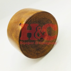 Nuevo Tazón para Afeitar de Madera Sostenible, Hecho a Mano, Profesional, de Primera Calidad, con Empaque Personalizado con Logotipo - Product Image 3