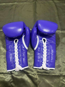 Gants de boxe en cuir de vache pour hommes pour l'entraînement en salle de sport, la remise en forme, le sparring, la pratique du sac lourd et les compétences athlétiques - Product Image 3