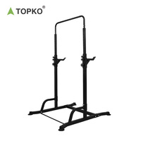 TOPKO – cadre de barre parallèle unique réglable de haute qualité, cadre de banc, multifonctionnel, Power Rack, barre parallèle Pull-up