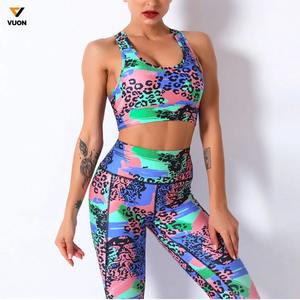 Primavera 2025, ropa de mujer, entrenamiento, sublimación impresa, ropa deportiva personalizada de talla grande para mujer, ropa deportiva, ropa de gimnasio, conjuntos de sujetador - Product Image 4