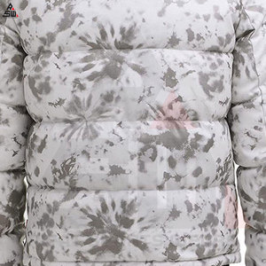 New Style Customized Winter Bubble <b>Jacket</b> for Men High Quality Sublimation Transfer Print Custom Logo Design Cotton Blend - Product Image 6