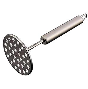 Ergonomic Durable Stainless Steel Manual Kitchen Tool 1 Pc Silver Potato & Vegetable Masher for Cooking Pav Bhaji - Product Image 3