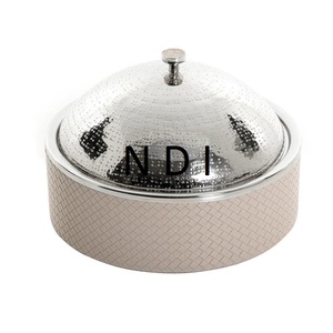 Casserole écologique à couvercle en acier inoxydable servant une marmite de forme arrondie pour la maison, l'hôtel et le restaurant. - Product Image 6